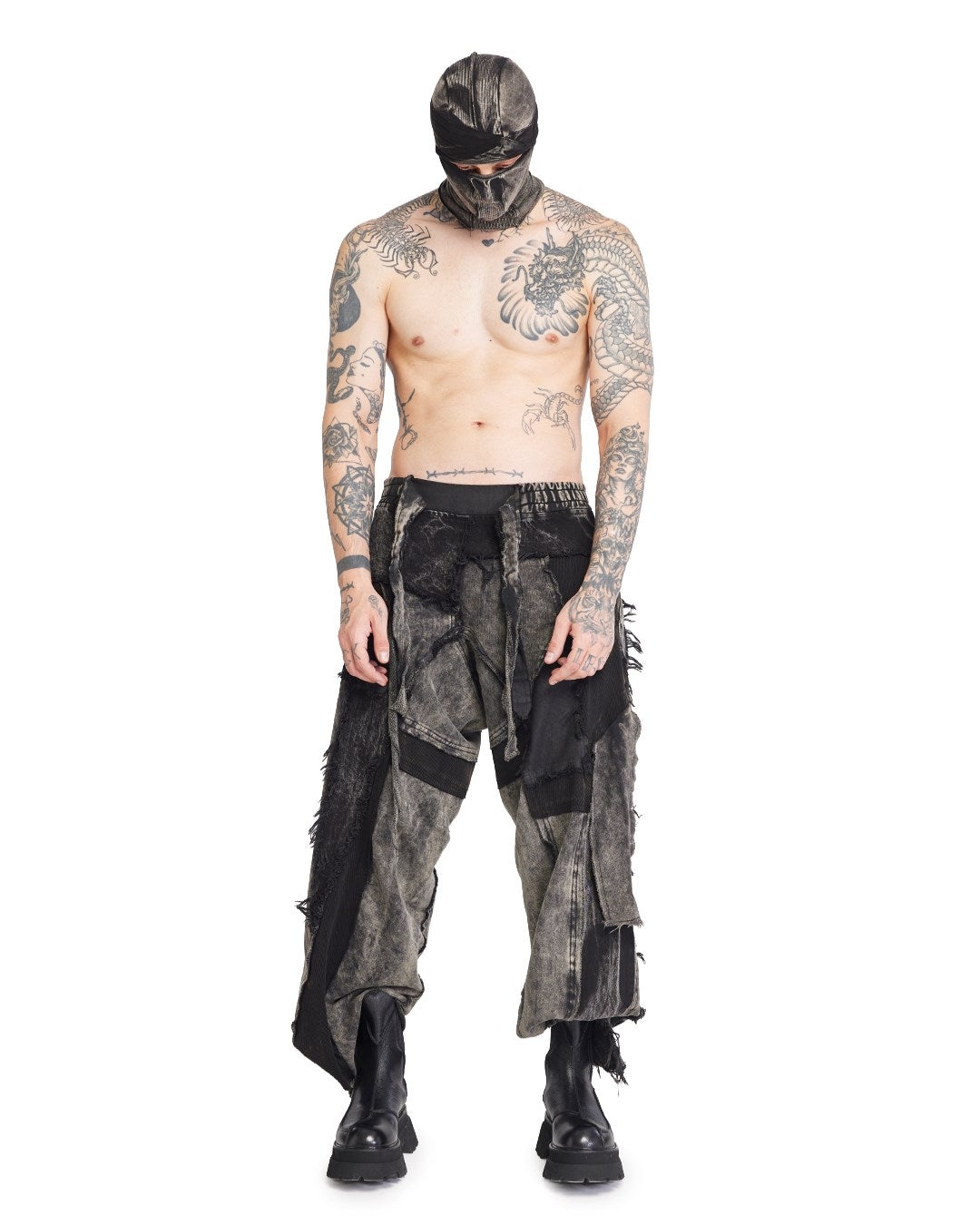 RAW WRAP PANTS
