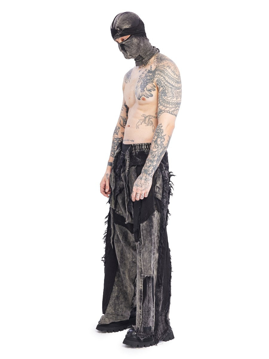 RAW WRAP PANTS