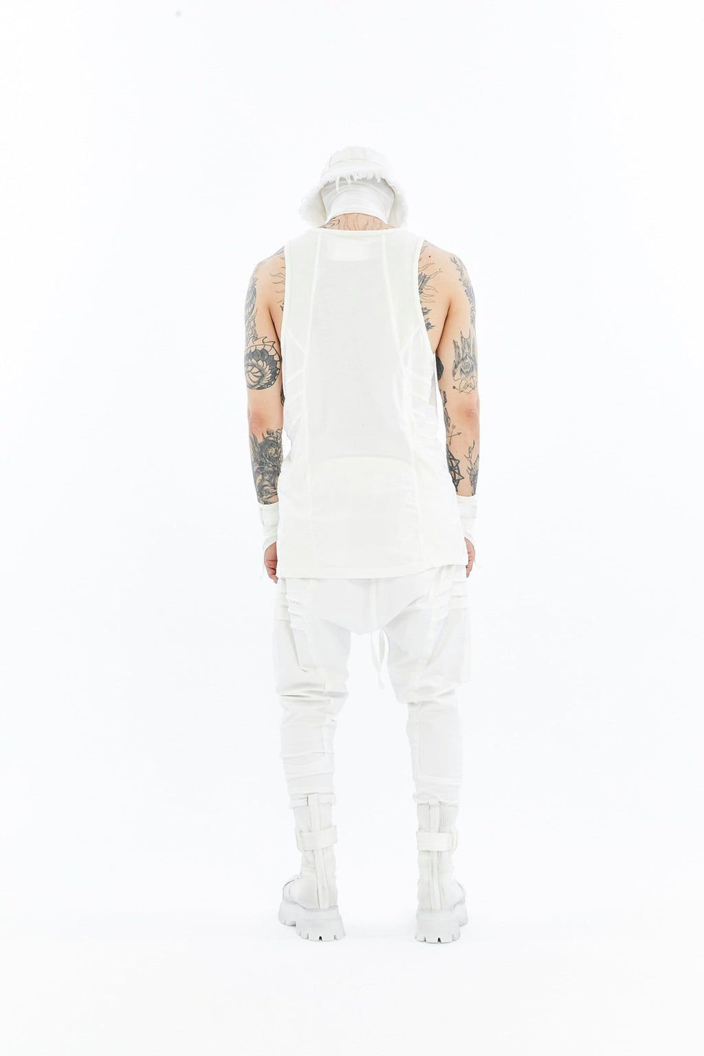 RIBBED PANEL TANK TOP