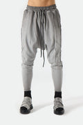 GREY RIBBED PANT