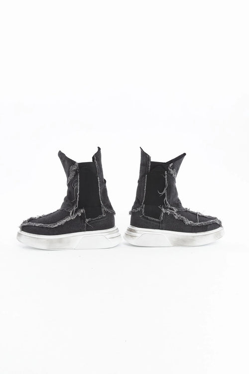 ACID BLACK SHORT DENIM SHOES