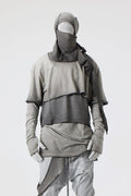 GREY THREE PART SWEATSHIRT