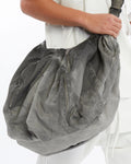 GREY ZIPPER POCKET BAG